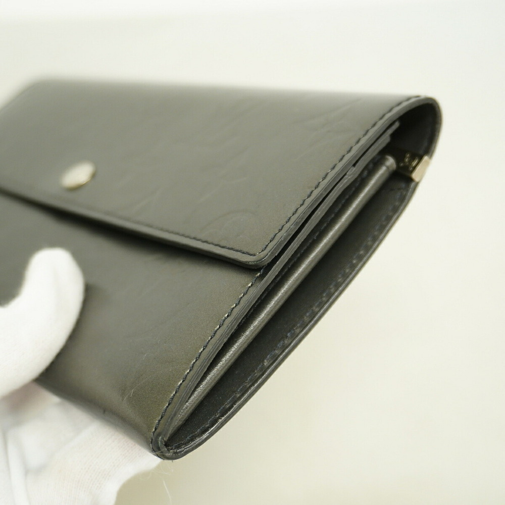 Louis Vuitton Monogram Mat Long Wallet Pochette Portemonnaie Credit M65172 No... - Picture 7 of 9